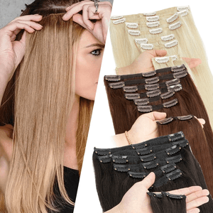 Complete Clip-In Hair Extension Starter Kit